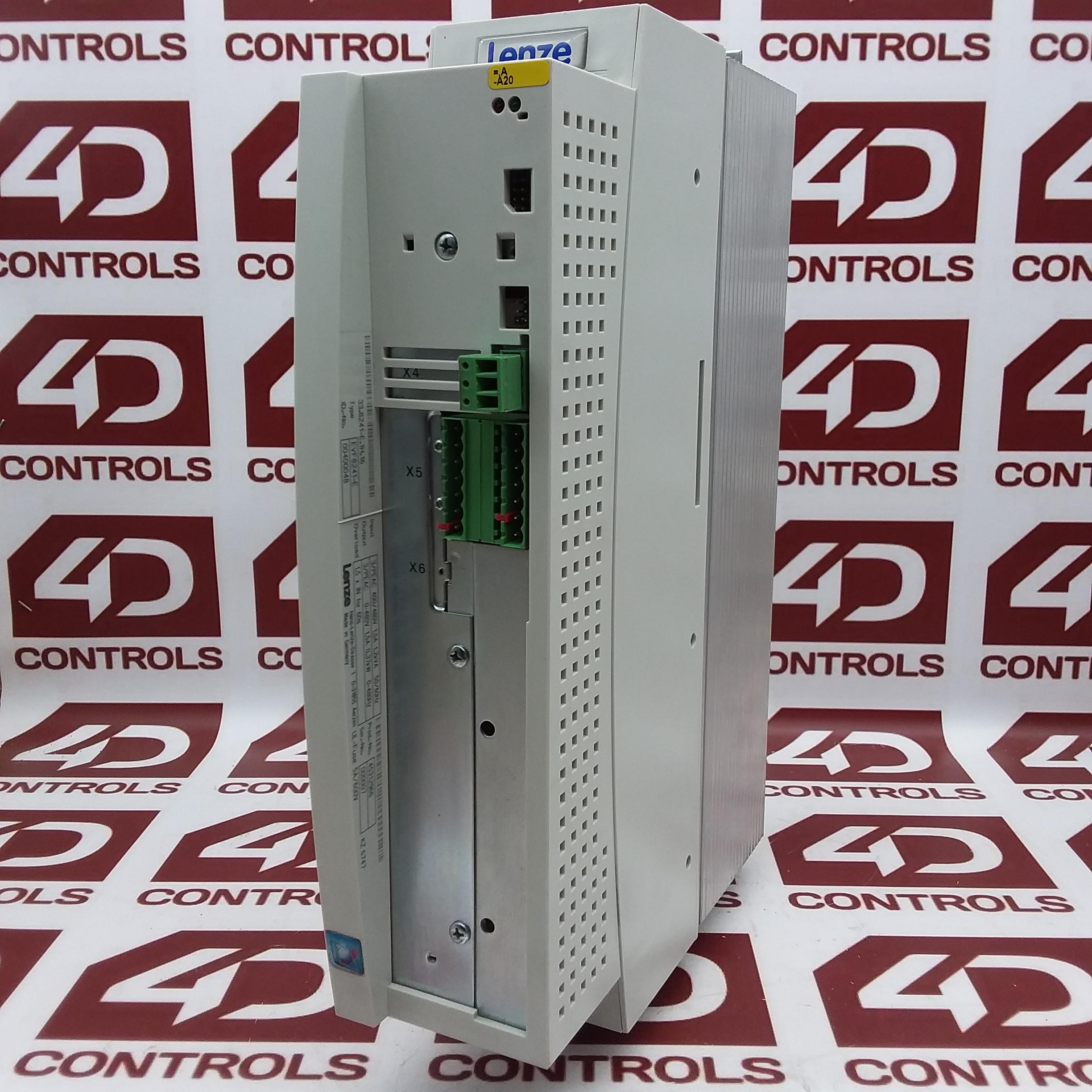 EVF8241-E | Lenze | AC Drive, 1.5A, 480V, 50/60Hz, 5HP