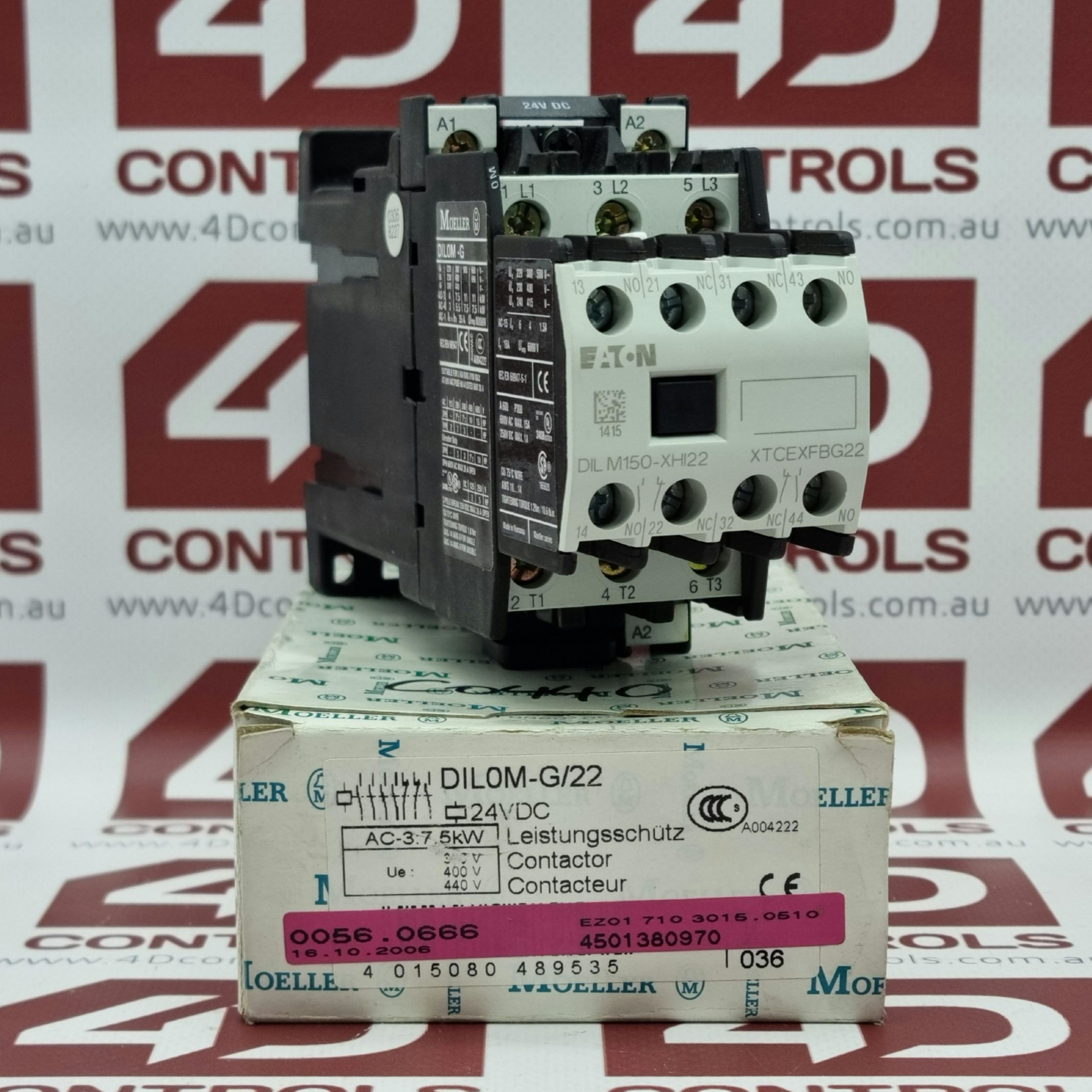 DILOM-G/22 | Moeller | Contactor, 7-32A, 24VDC