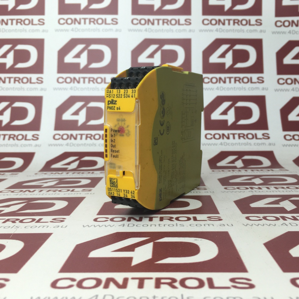 PNOZS424VDC3N/O1N/C Pilz Safety relay 56AMP 230240VAC