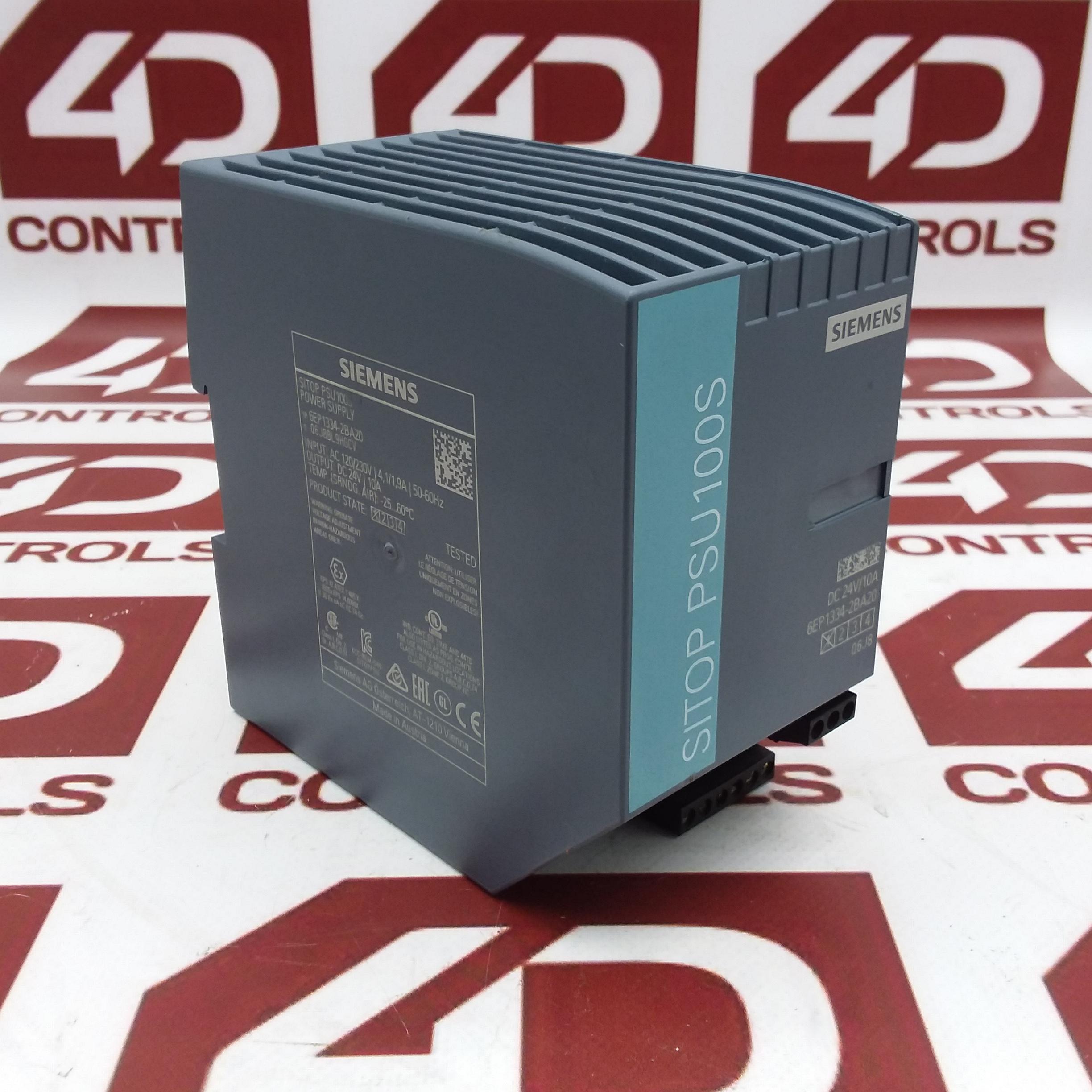 6EP1334-2BA20 | Siemens | SITOP Power 10, Power Supply, 120/230V