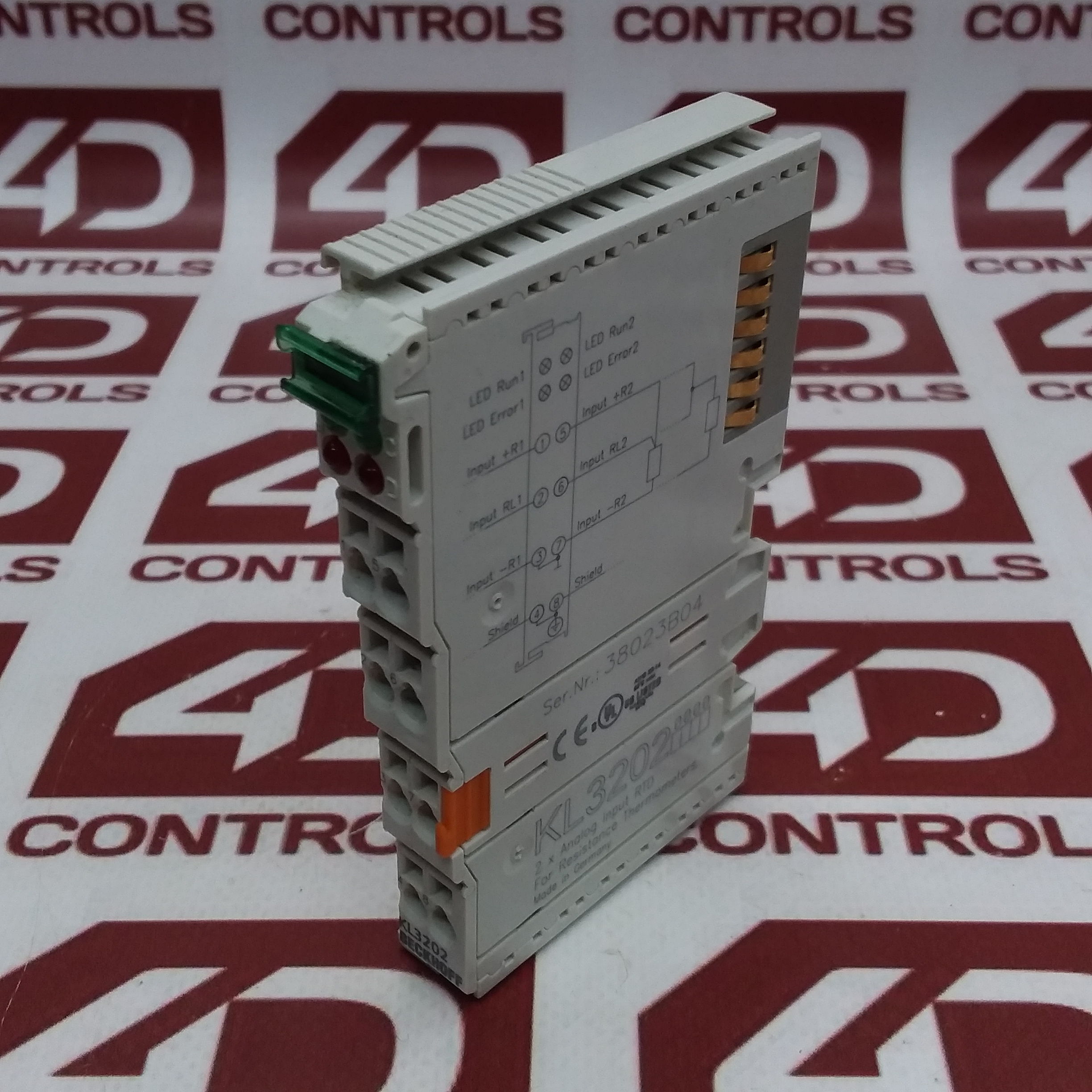 KL3202 | Beckhoff | Input Terminal, 2 Channel, 16 Bit, 3-Wire System