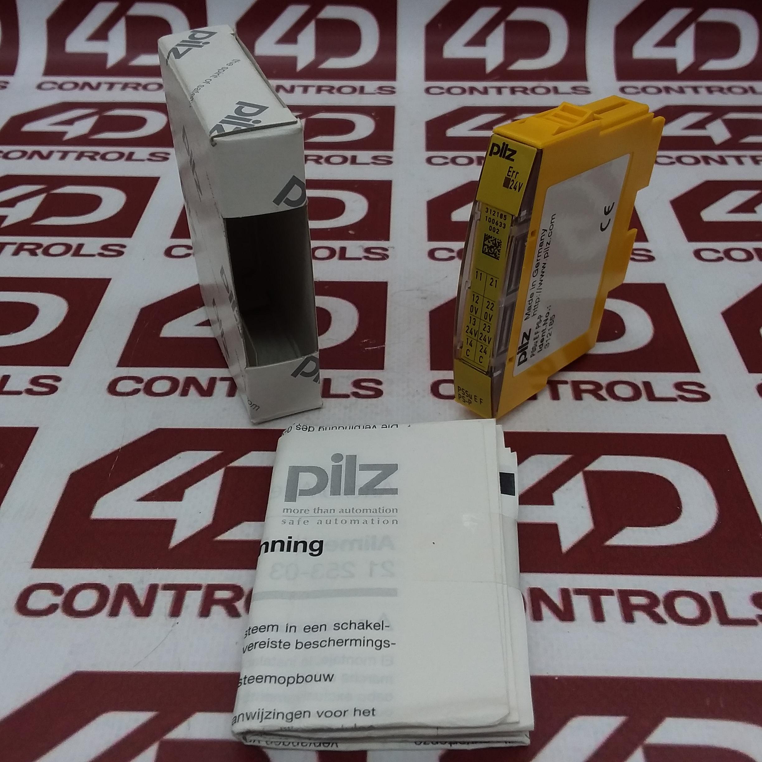 312185 | Pilz | PSSu E F PS-P Power Supply Card 10A 24VDC