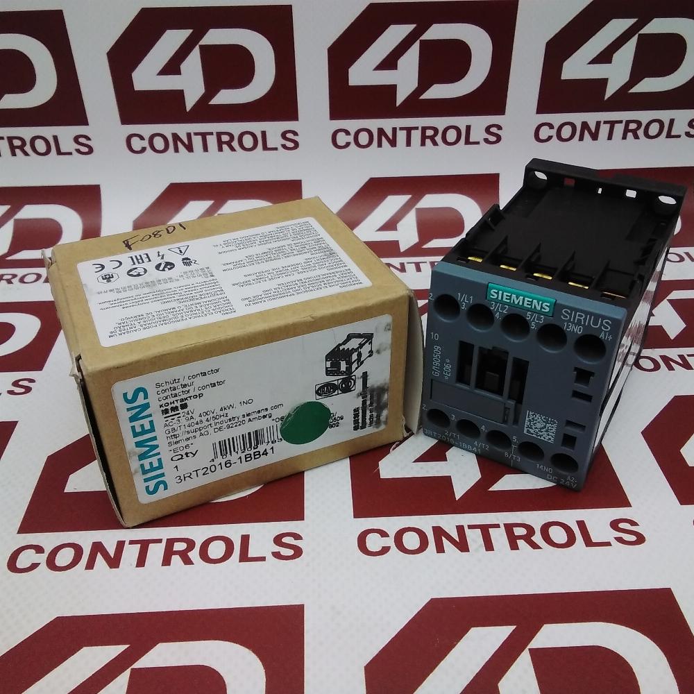 3RT2016-1BB41 | Siemens | Power Contactor AC-3 9A 4kW / 400V