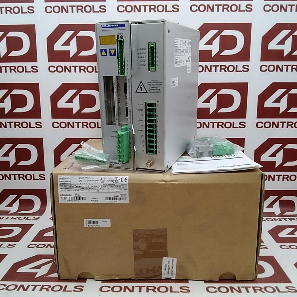 S406AM-CA-022 |科尔摩根|伺服驱动器,6A, 12kVa, 50/60Hz - bob链接