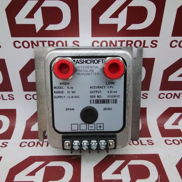 XLDP Ashcroft Differential Pressure Transmitter 1236VDC