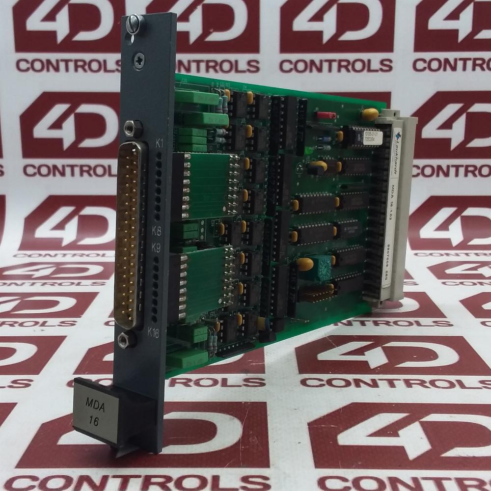 MDE 16-1.02 | Leukhardt | PLC Module Rack Insert