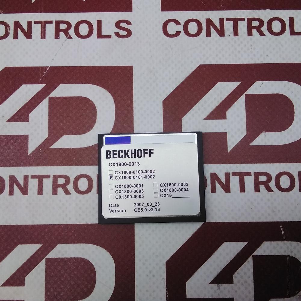 CX19000013 Beckhoff Memory Card, 64 MB Compact Flash