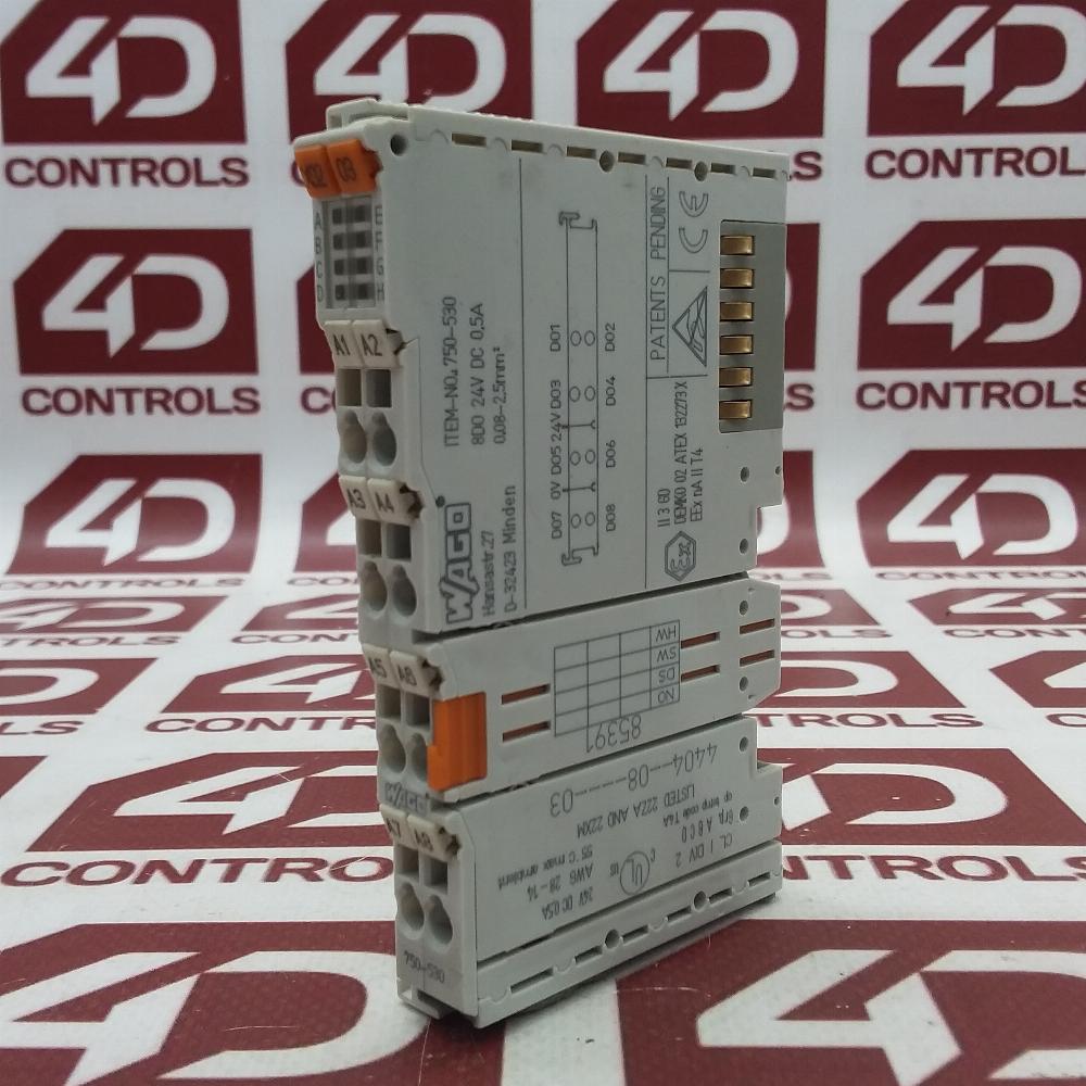 750-530 | WAGO | Output Module, 24VDC, 0.5A, 8Pt, 2kHz