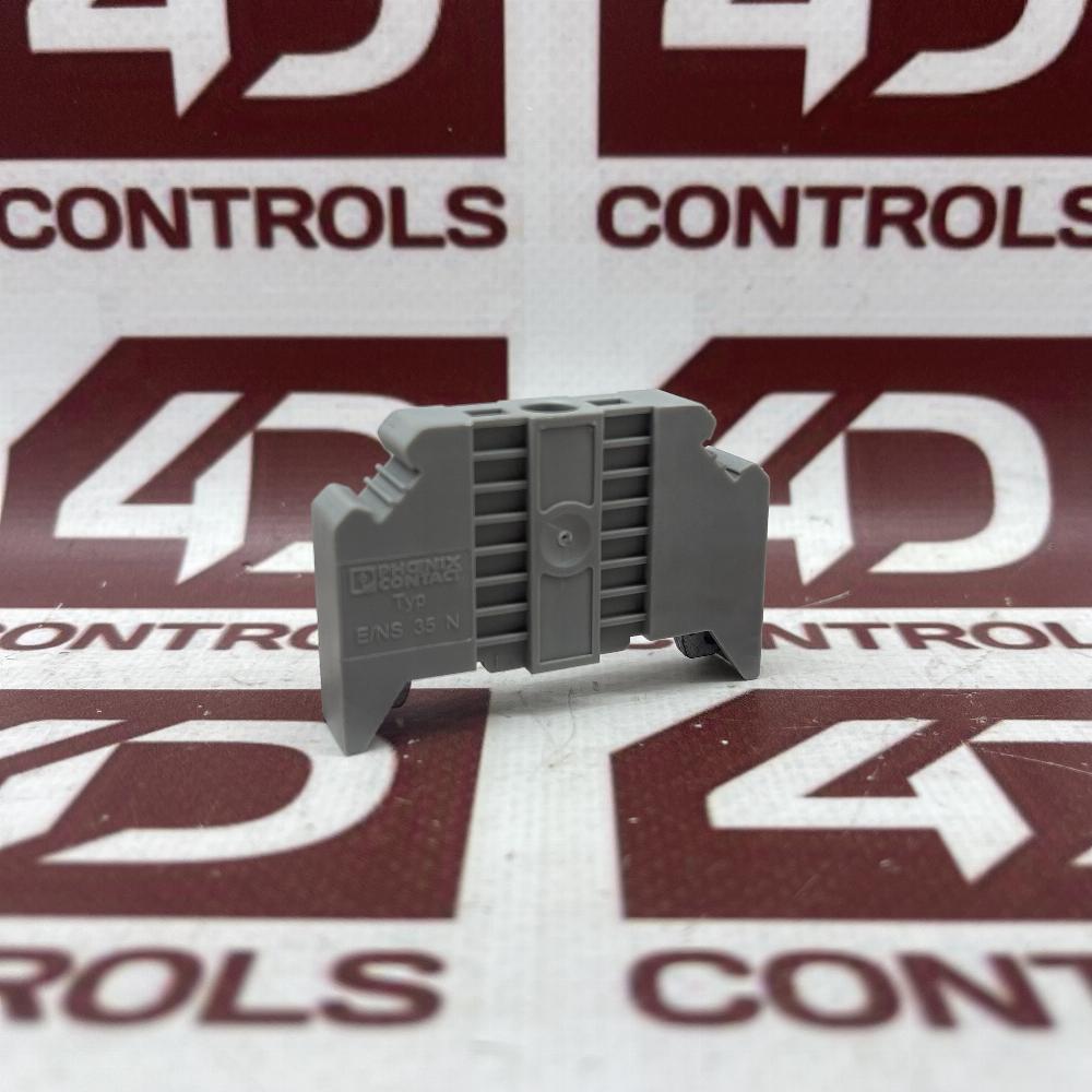 0800886 Phoenix Contact (E/NS 35N), End Clamp, Gray