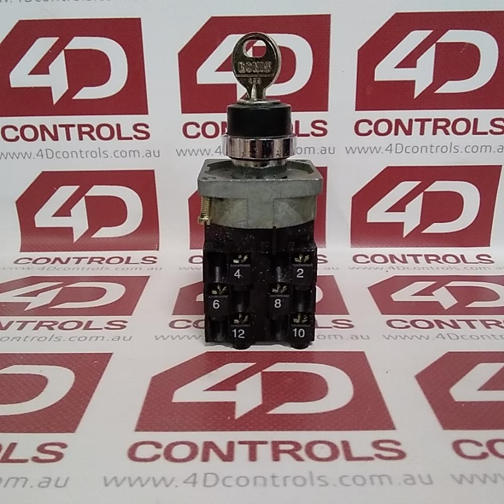 XBCD10612S11 Telemecanique Selector Switch 3 Position