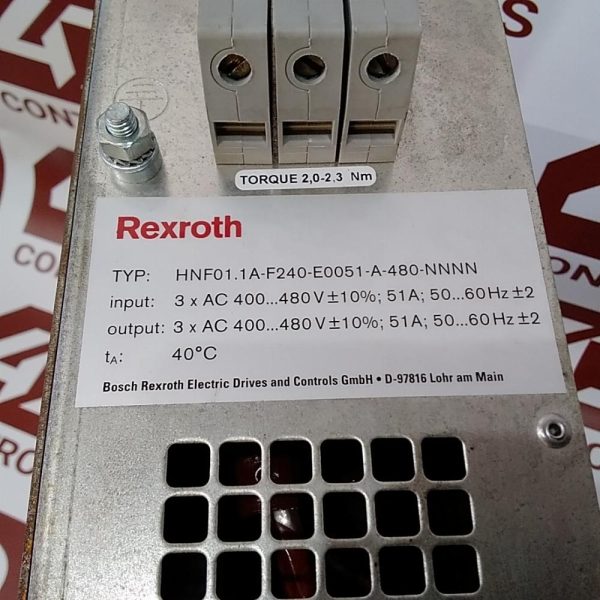 PC周辺機器 Rexroth HNF01.1A-F240-E0051-A-480-NNNN REXROTH HNF01.1A-F240-E0051-A-480-NNNN INDRA DRIVE LINE