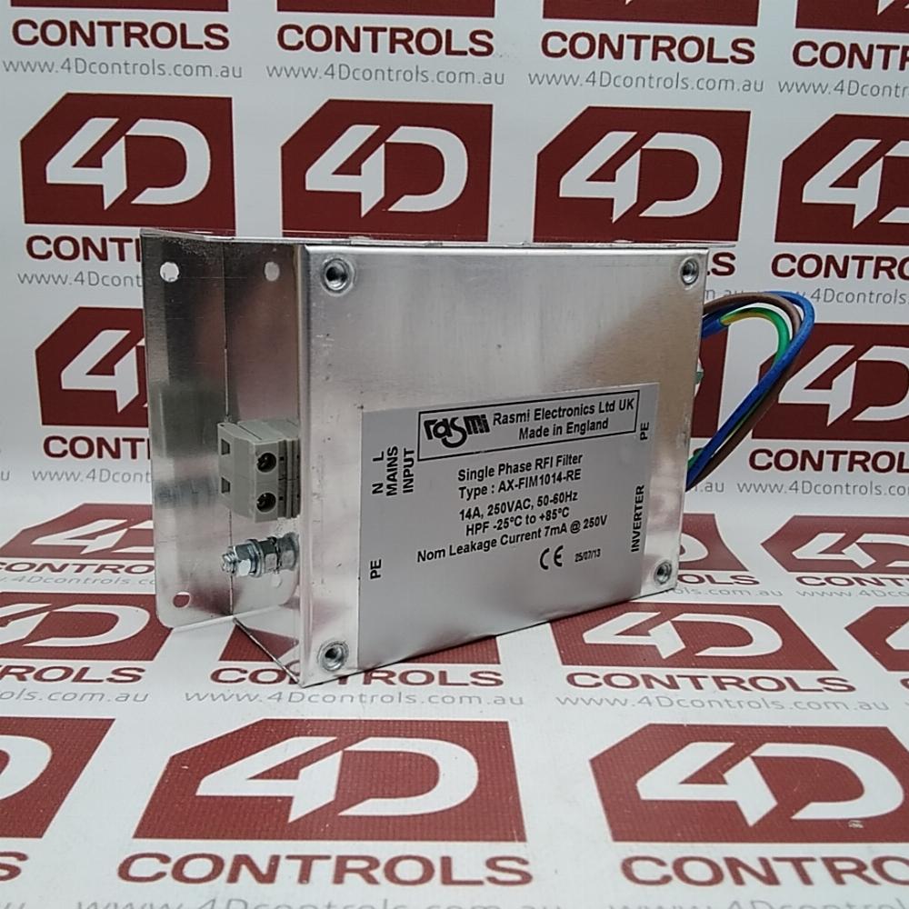 AX-FIM1014-RE | Rasmi | RFI Filter , 12A, 1 Phase, 250VAC