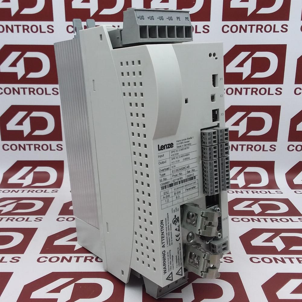 ECSEA008C4B | Lenze | Servo System, 8A Input Power: 0-565V/675VDC