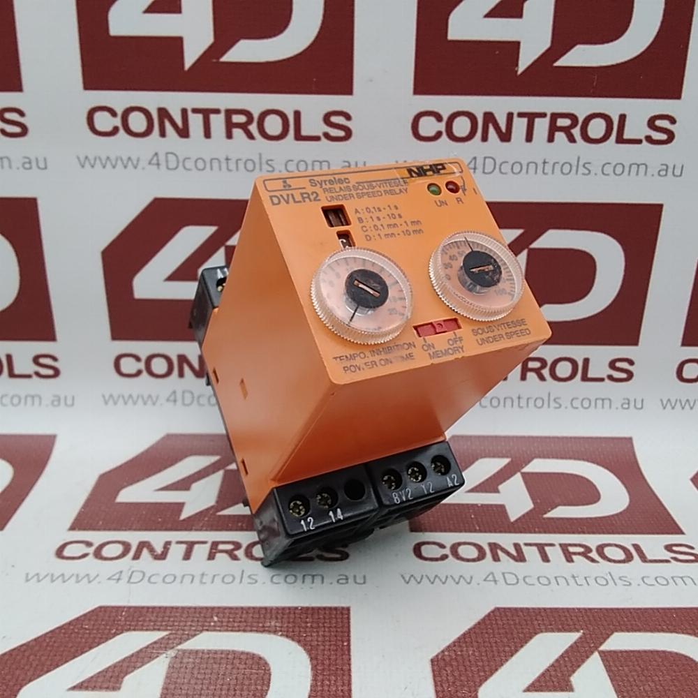 DVLR2 Syrelec Underspeed Control Relay, 10A, 24VDC