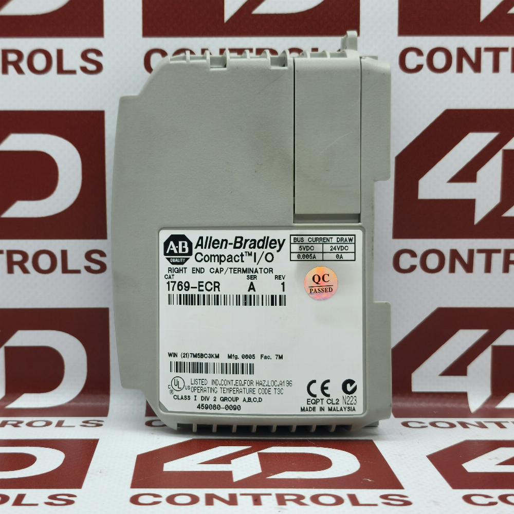 1769ECR Allen Bradley CompactLogix Right End Cap