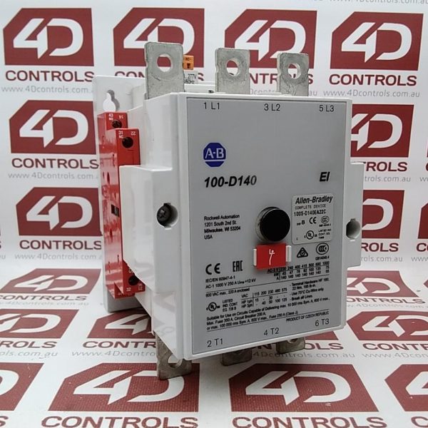 100S-D140EA22C | Siemens | Safety Contactor, 140A, 208-277V
