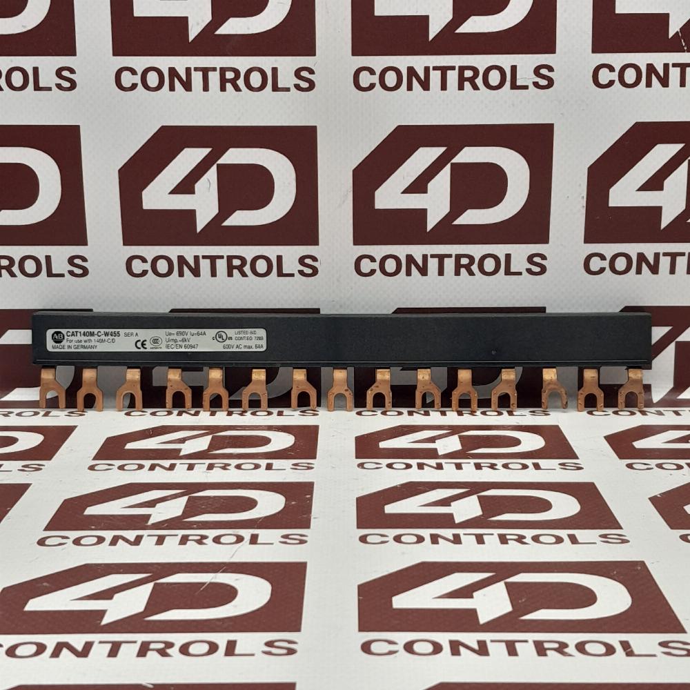 140M-C-W455 | Allen Bradley | Bus Bar, 3 Phase, 64A, 45mm Spacing