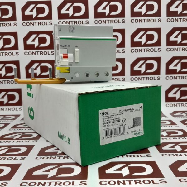 18566 | Schneider | Earth Leakage Module, with add on Block