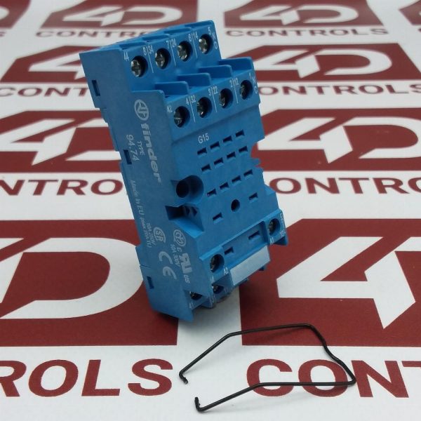 Upp Socket 94.74 | Finder | Relay Socket, 94 Series, Use W/55.34 Relays