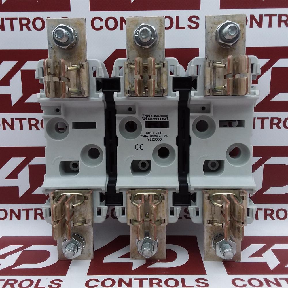 Y223006 Ferraz Shawmut Fuse Holder, 250A, 3 Pole, 690VAC