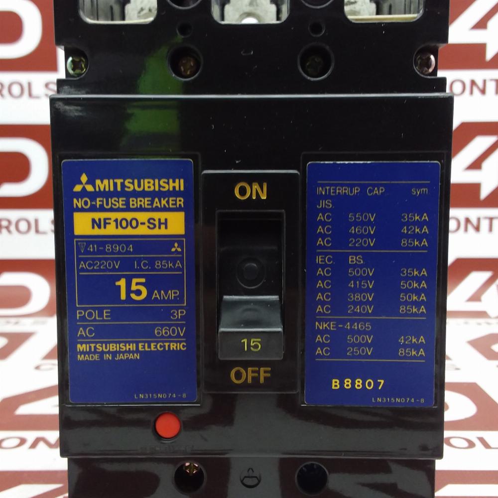 Nuovo Interruttore Senza Fusibile MITSUBISHI NF60-SS 60A 600V 3P Nuovo Interruttore Senza Fusibile MITSUBISHI NF60-SS 60A 600V 3P
