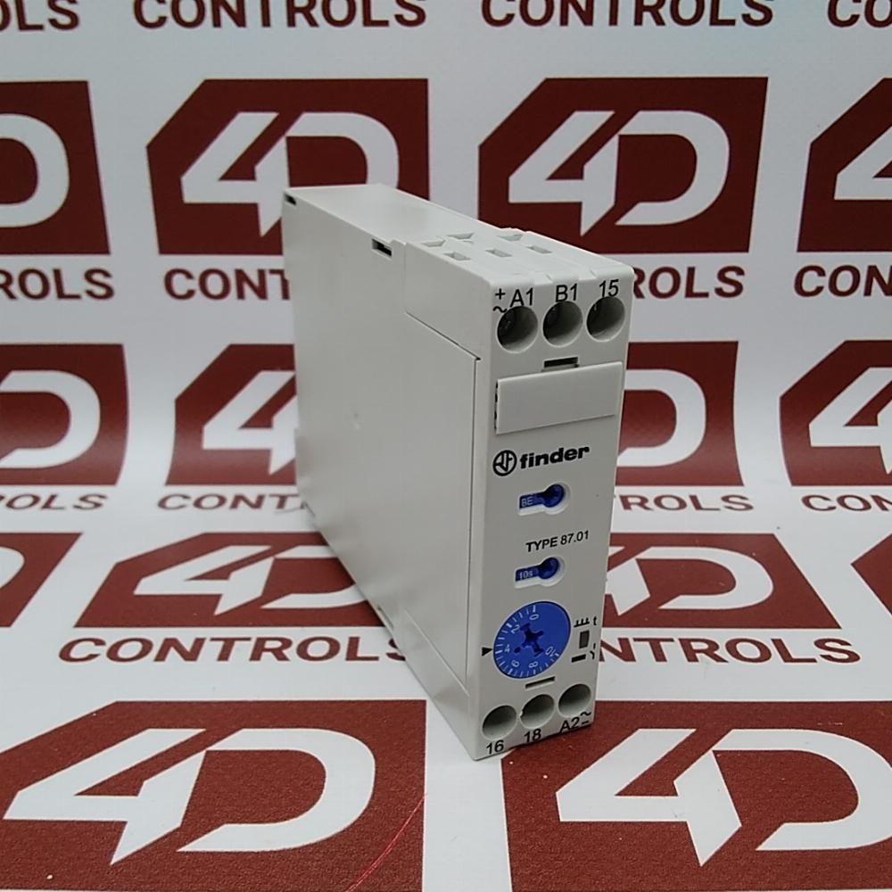 87.01.0.240.0000 Finder Time Delay Relay, SPDT
