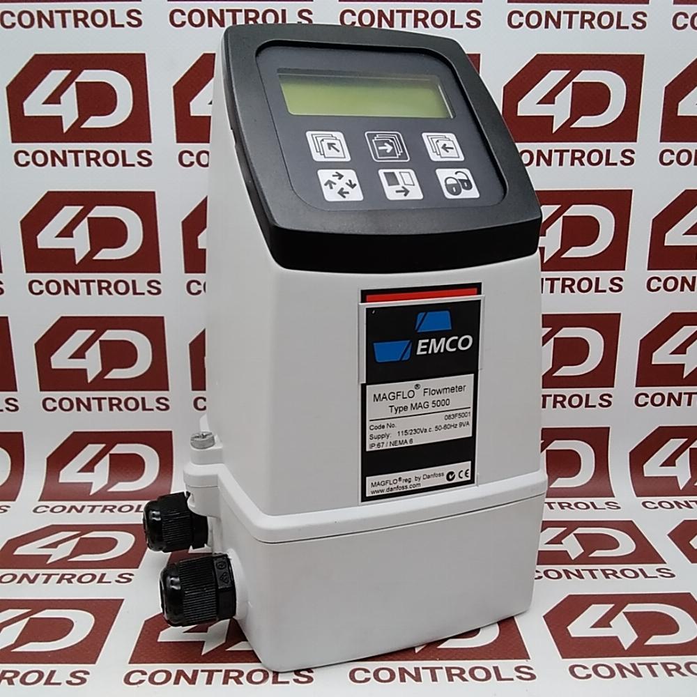 083F5001 Danfoss Flow Meter, Magflo, 115/230VAC, 50/60Hz