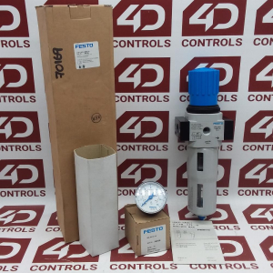 186708 | Festo | (LFR-3/8-D-I-MIDI-SA), Pressure Regulator, 16 Bar Max