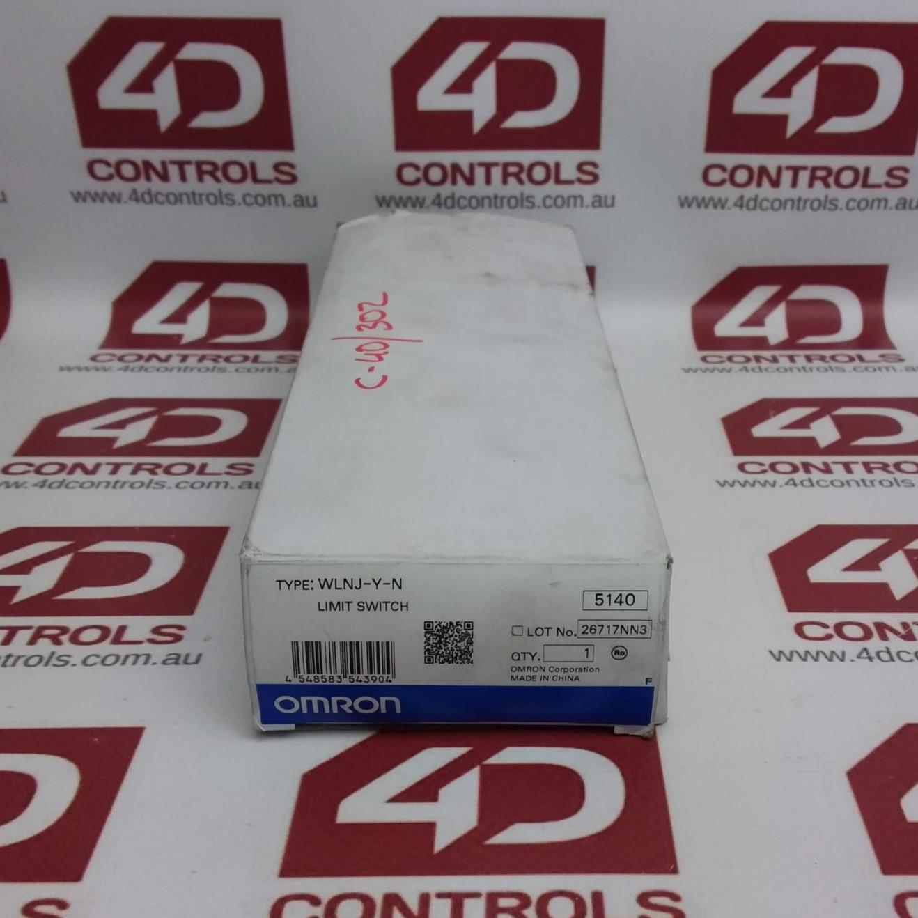 WLNJ-Y-N | Omron | Limit Switch, 125VDC, 3A, Flex Rd Cs 140x6.5mm M20 Led