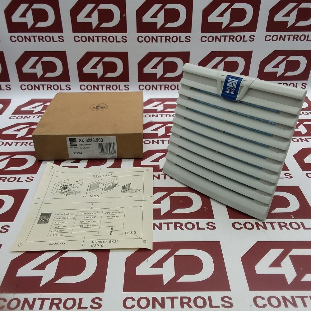 SK 3238.200 | Rittal | Outlet Filter, Plastic, White