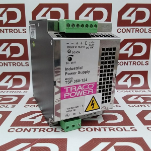 TSP 360-124 | Traco Power | Power Supply, 360W, 24VDC, 15A, 1 Output, AC/DC 