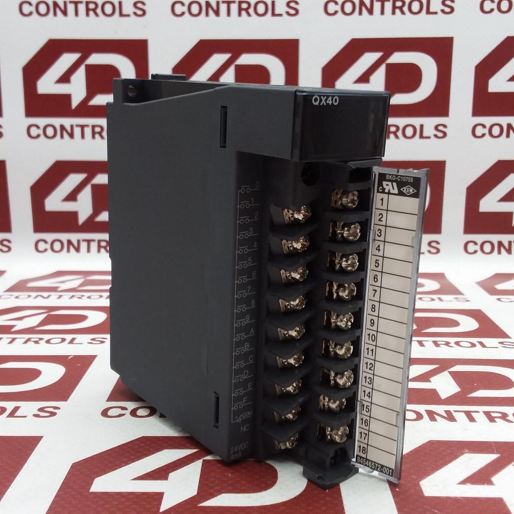 QX40 | Mitsubishi | Digital Input Module, 16 Point, 24VDC