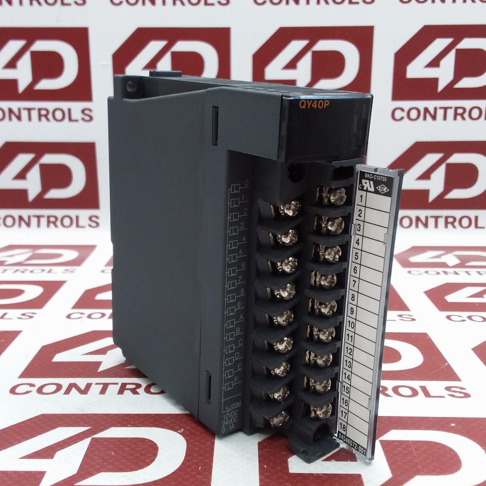 Qy40 QY40P | Mitsubishi | Digital Output Module, 16 Pt, 12-2VDC