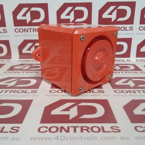 YA30/D/RF | C&S Controls | Audible Alarm 24VDC 100DB Red Enclosure