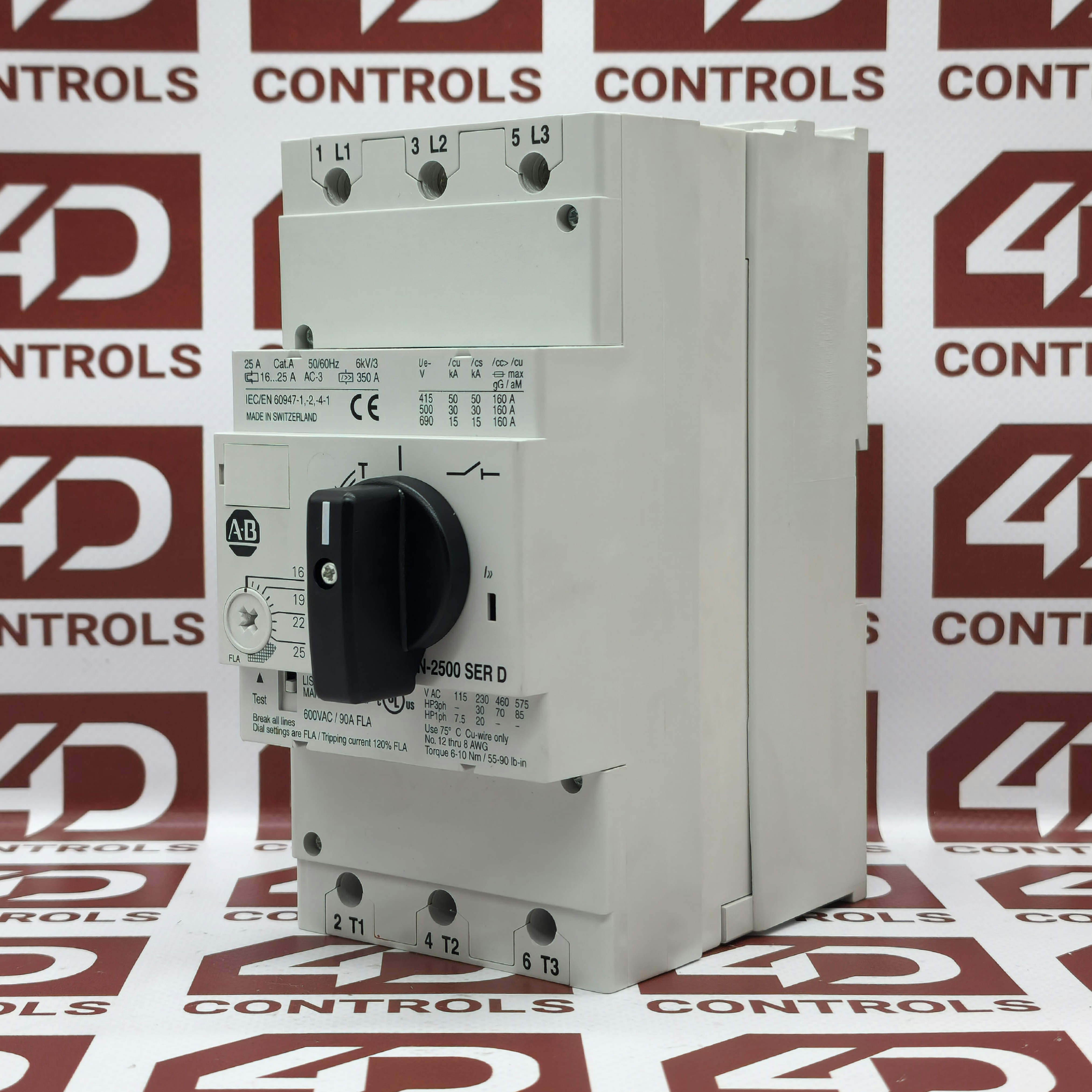 140-CMN-2500 | Allen Bradley | Motor Protection Circuit Breaker Standard
