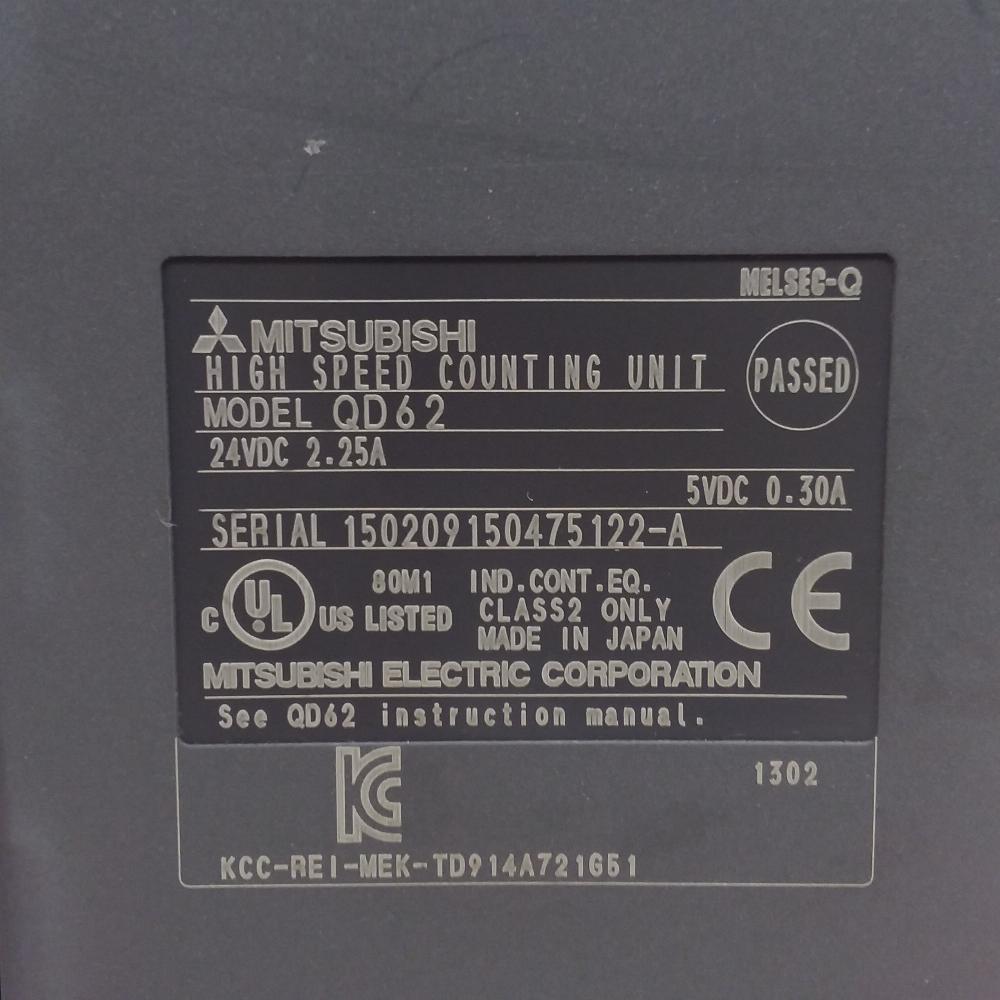 QD62 | Mitsubishi | Counter Module, High Speed, 2 Channel
