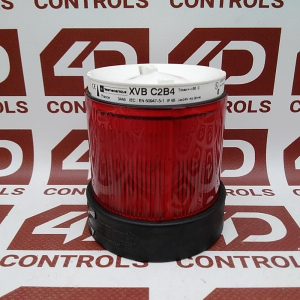 XVBC2B4 | Telemecanique | Signal Indicator, Red, Illuminated Lens, 24VAC/DC