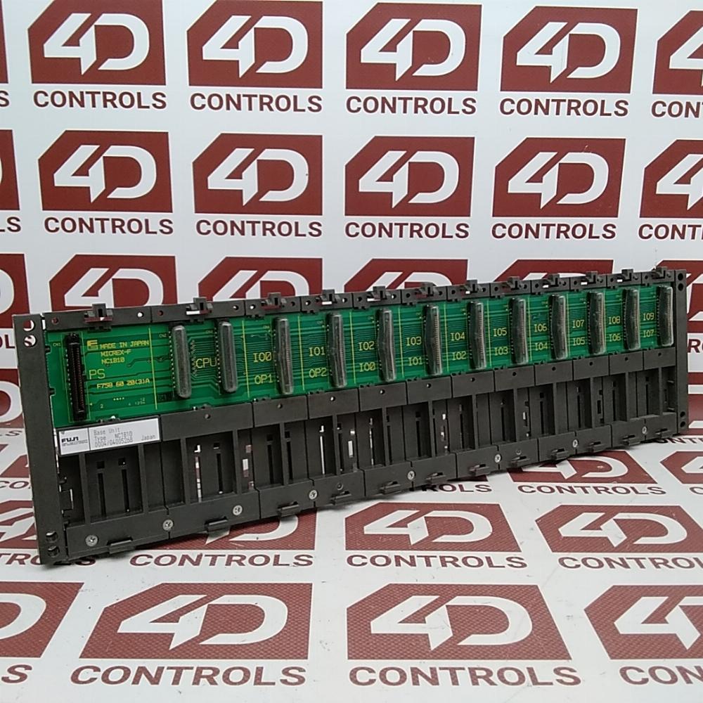 NC1B10 | Fuji | Base Rack, 10 Slot, Plc Micrex F-70