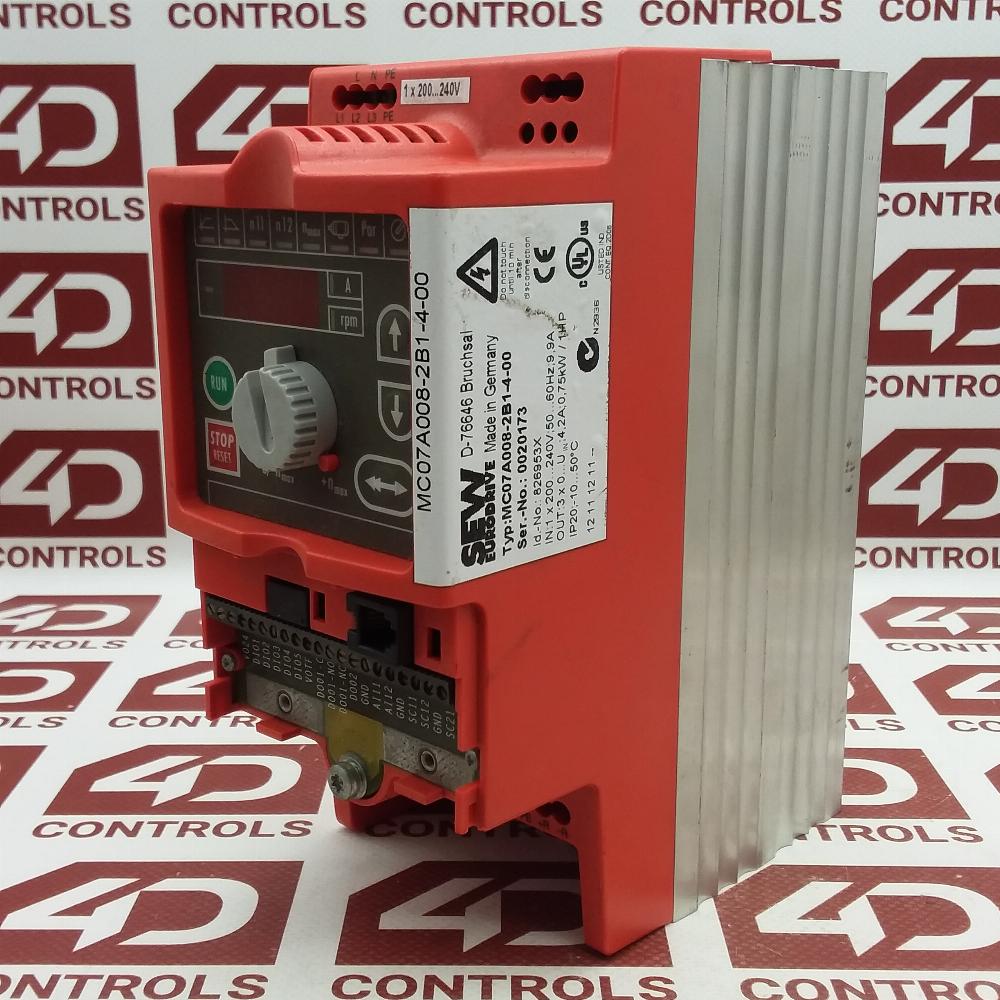 MC07A008-2B1-4-10 | Sew | AC Drive, Inverter, 0.75KW, 1 HP