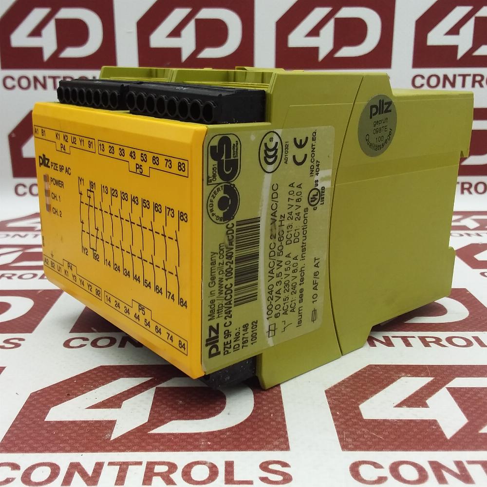 Pilz Module 787148 | Pilz | Expansion Module, 24VAC/DC, 100-240VAC/DC