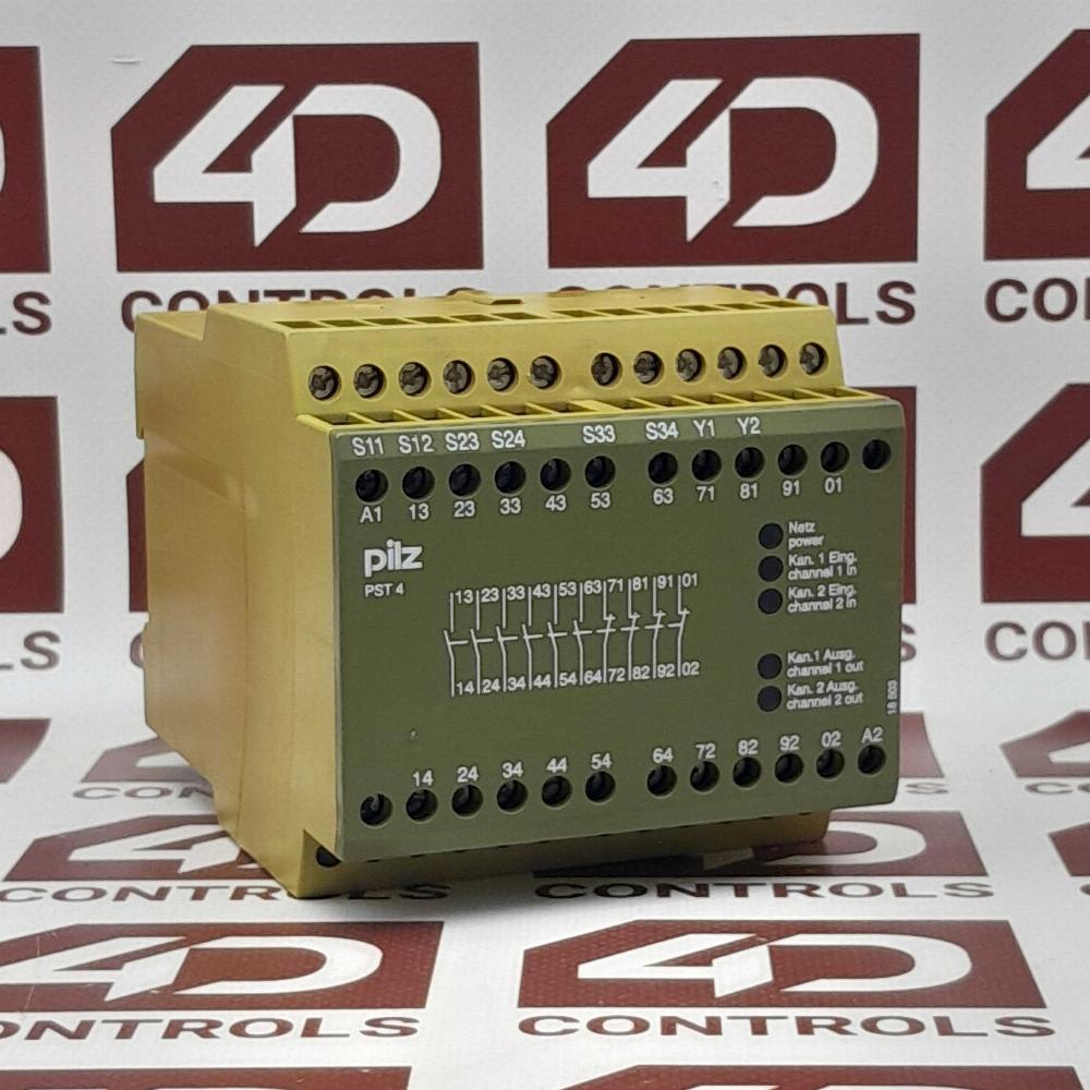 720300 | Pilz | (PST-4-24VDC-6S4O), Saftey Relay, 24VDC