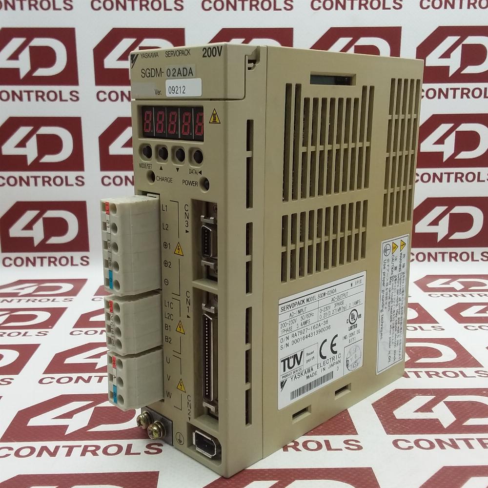 SGDM-02ADA | Yaskawa | Servo Pack Drive, Single Phase Input