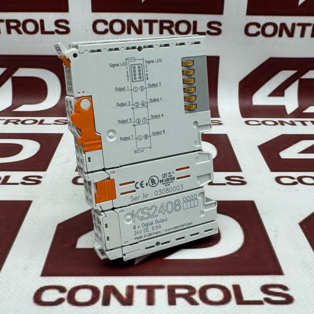 Beckoff Digital Module KS2408 | Beckhoff | Digital Output, 24VDC, 0.5A, 8 Channel