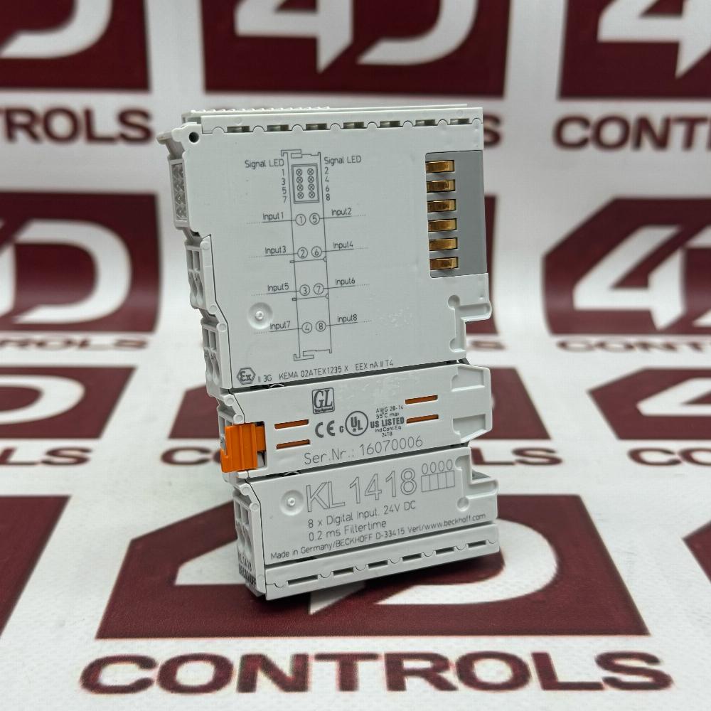 Timer Beckhoff KL1418 | Beckhoff | Digital Input, 8 Channel, 24VDC