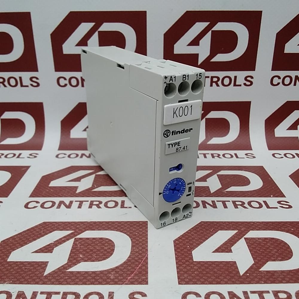 8741-0240-0000 | Finder | Timer, 240VAC, 8A, 48 VCD, 0.05s