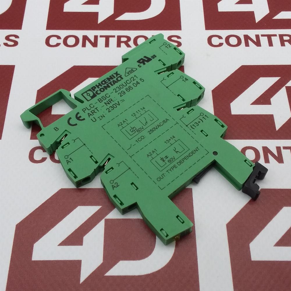 2966045 | Phoenix Contact | (PLC-BSC-230UC/21), 6.2 Mm Width