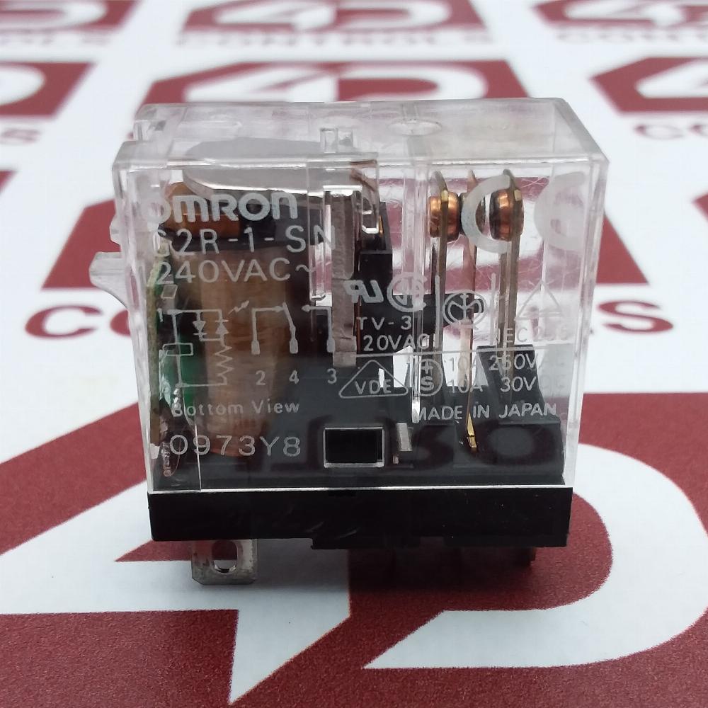 G2R-1-SN AC240 | Omron | Relay, 10A, 240VAC, 1 Pole, SPDT