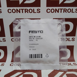 AMTE-M-LH-M3 | Festo | AMTE Series, Pneumatic Muffler, 20 Pack Size, 1231120
