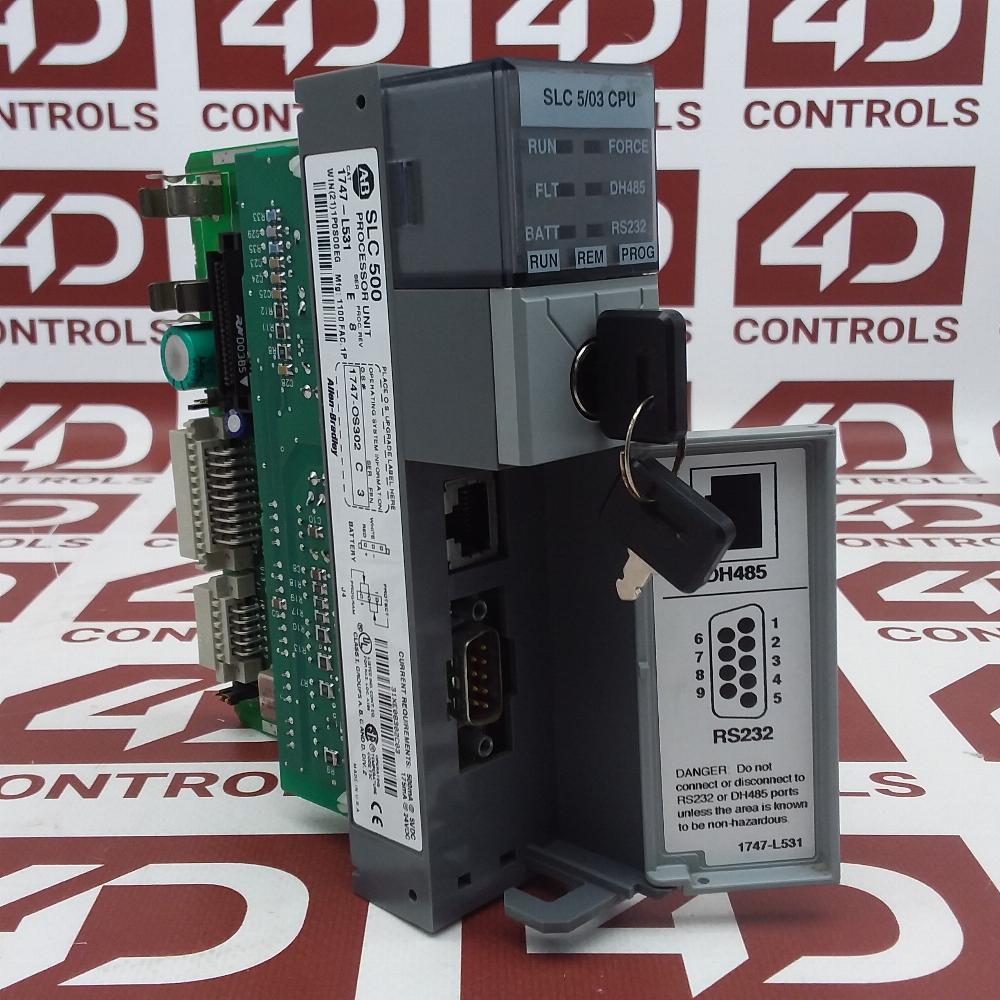 パソコン　プログラミング500 PLC Hardware: Allen-Bradley 1747-L533 SLC 5/03 Processor
