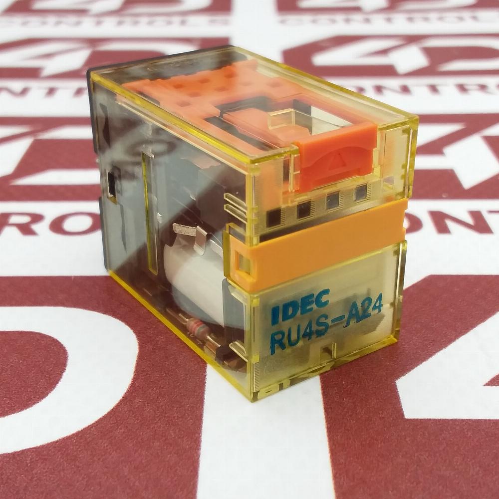 Ru4s RU4S-A24 | IDEC | Universal Relay, 24VAC, 6A, 4PDT